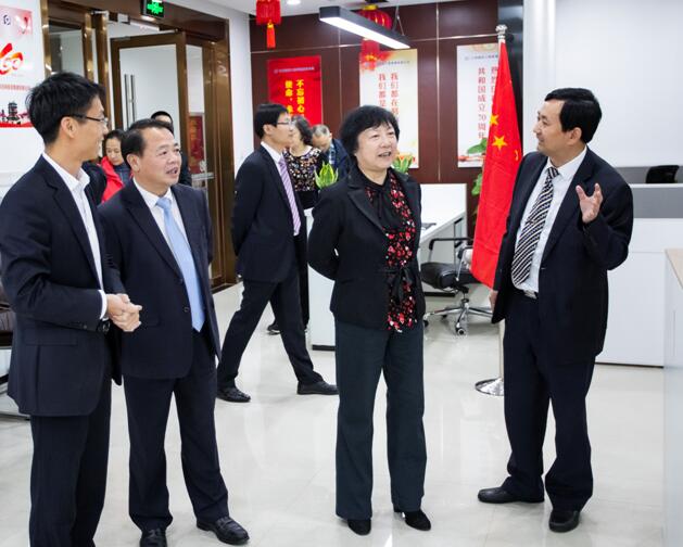 中国招标投标协会会长任珑来国咨调研--江西国咨工程管理有限公司