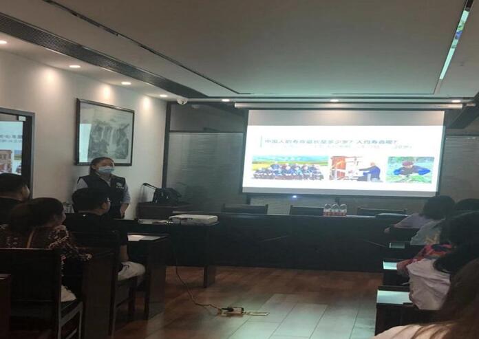 美丽江西我是行动者--江西恒泰工程造价咨询有限责任公司开展安全环保培训讲座