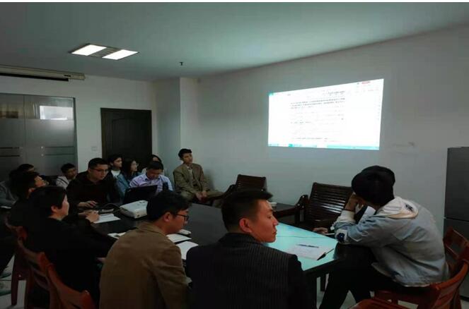 江西方正工程监理造价咨询有限公司开展员工培训活动