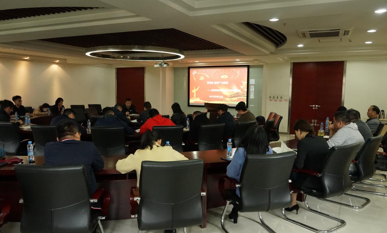 江西瑞林投资咨询有限公司党支部开展党史学习专题会