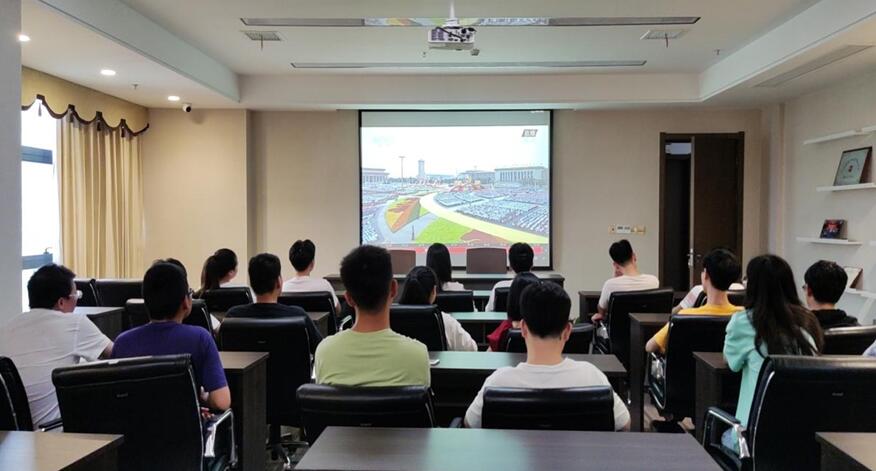 江西恒捷组织观看庆祝中国共产党成立100周年大会