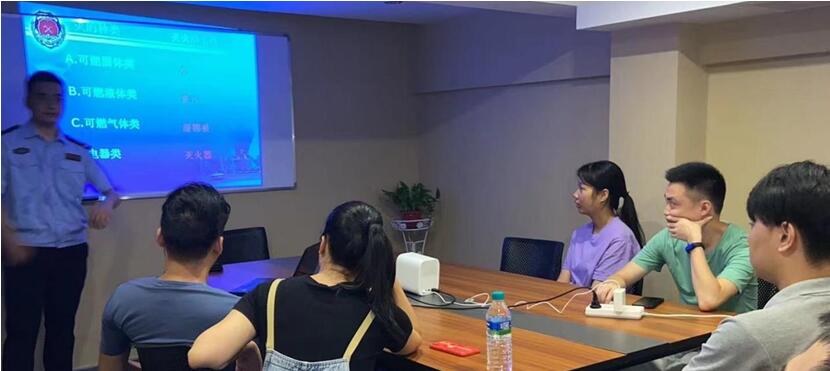 江西信德开展消防安全讲座活动