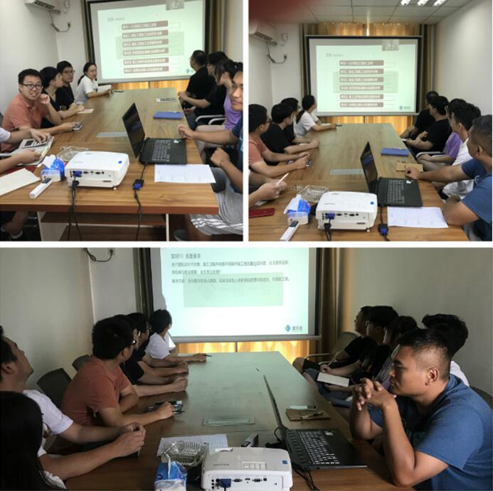 江西鑫华建工程造价事务所有限公司组织员工参加讲座学习