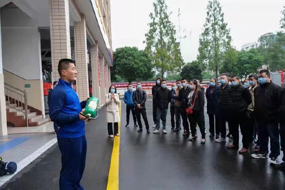 江西中正公司开展员工消防宣传活动