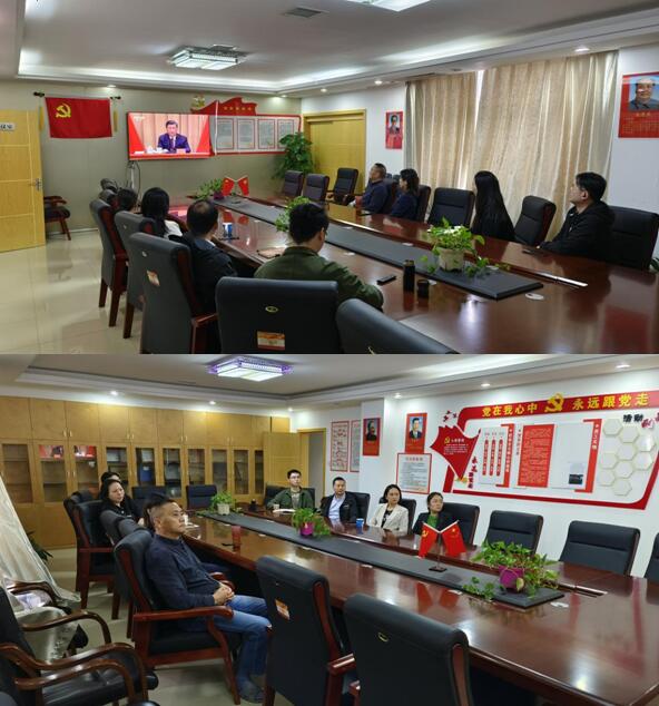 协会党支部组织观看庆祝中国共产主义青年团成立100周年大会