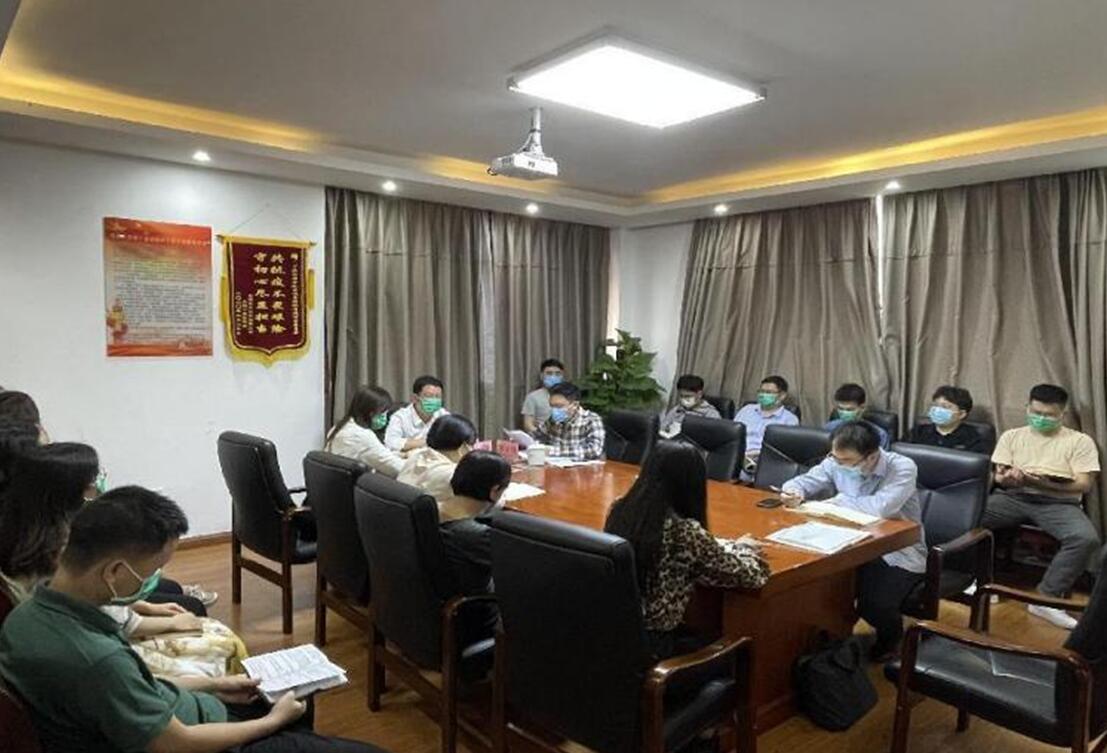 江西省机电设备招标有限公司开展廉洁谈话暨2022年一季度生产经营总结会