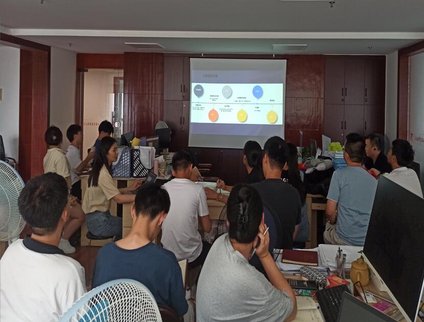 江西中非工公司组织员工培训学习