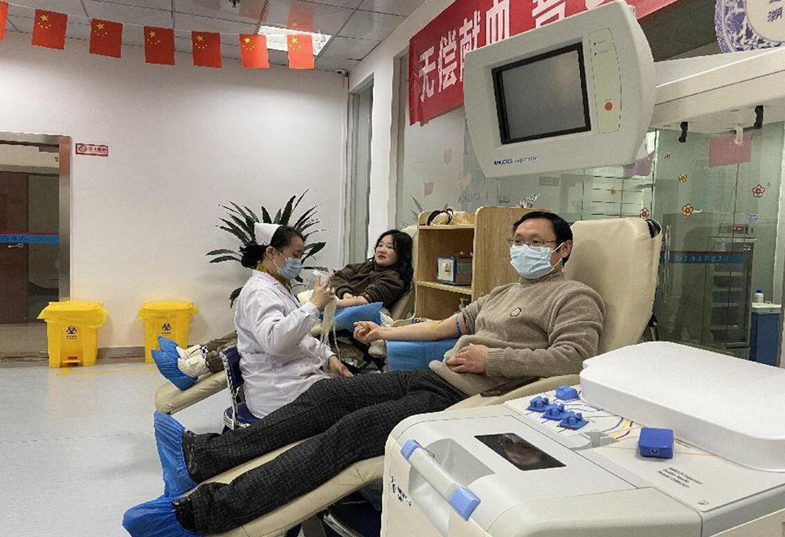江西中翔工程管理公司组织爱心献血活动