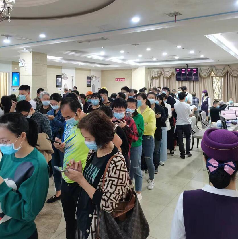 江西同力组织员工健康体检活动