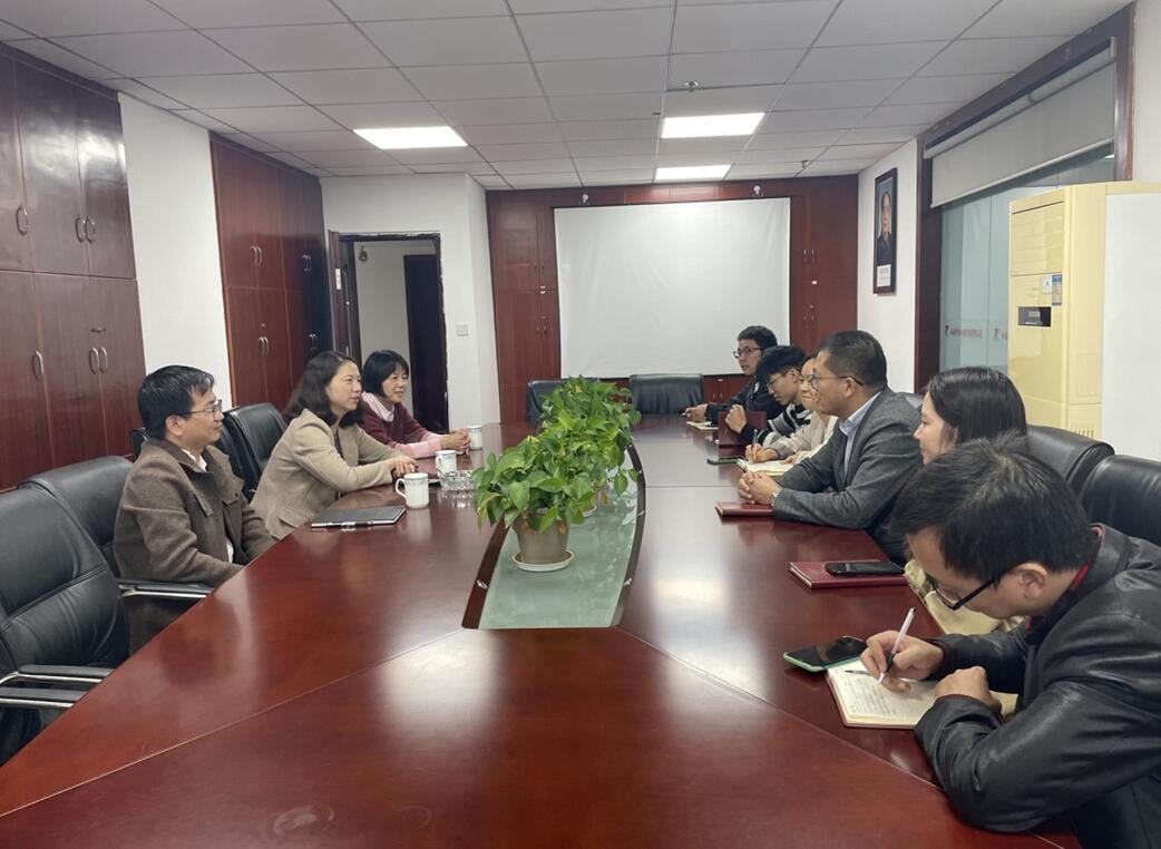 江西现代职业技术学院领导莅临江西中非公司调研走访