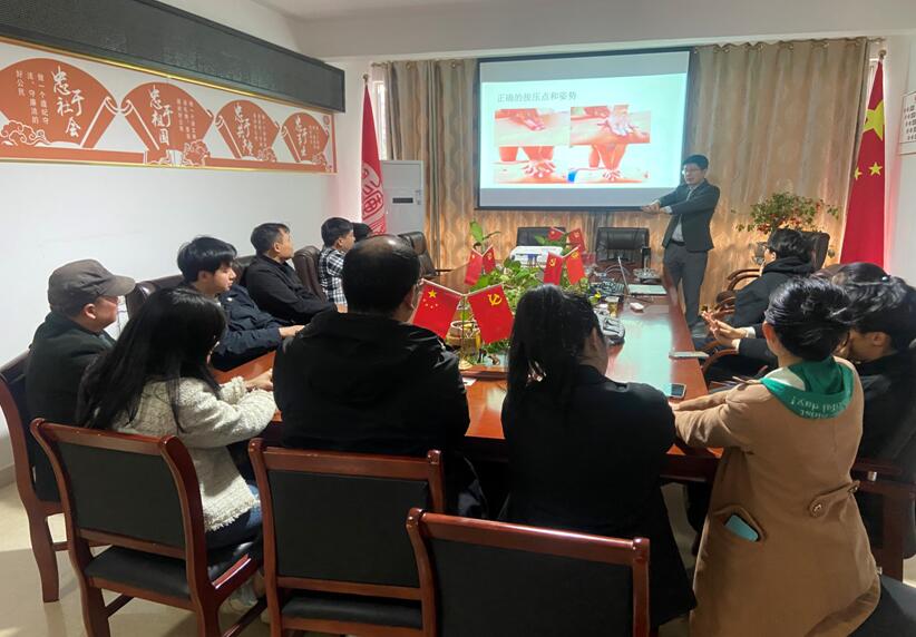 江西鸿运顺公司组织员工健康知识培训