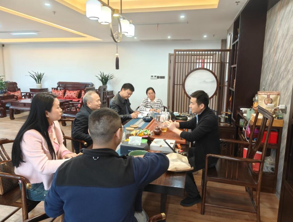 庐陵新区领导莅临江西省安信公司走访调研