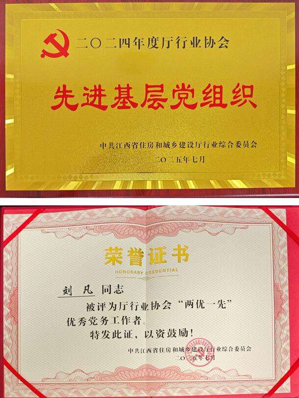协会党支部荣获“先进基层党组织”