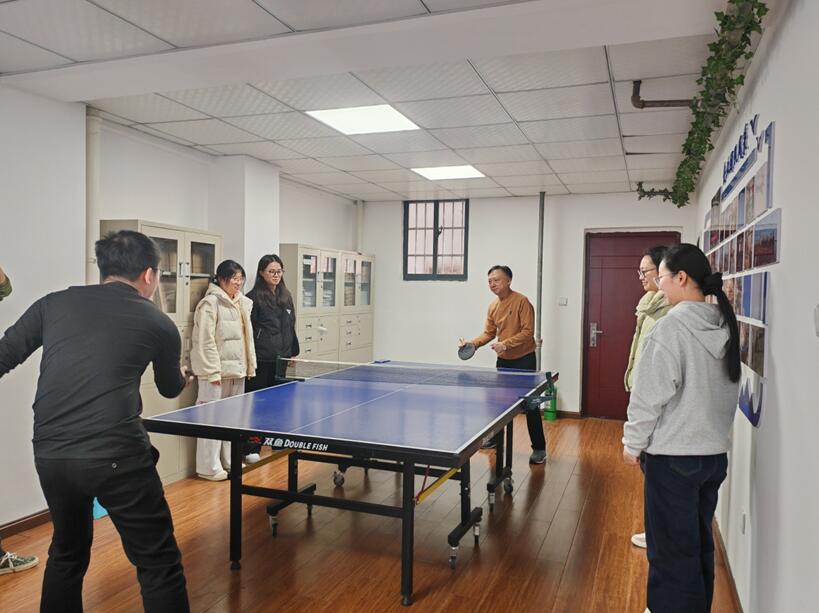  江西浩宇公司开展员工乒乓球比赛活动